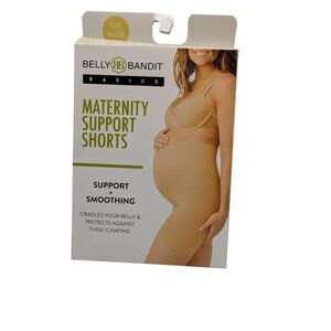 Belly Bandit Basics Maternity Support Shorts Small Nude S/P